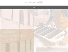 Tablet Screenshot of hgmatthews.com